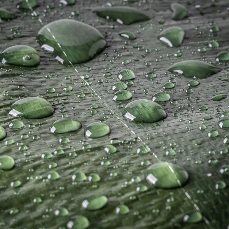 Zeleno strieborná krycia plachta mrazuvzdorná 6m x 8m