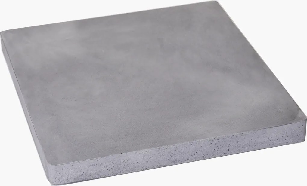 Podložka MOVO, umelý kameň, 28x28 cm, sivá