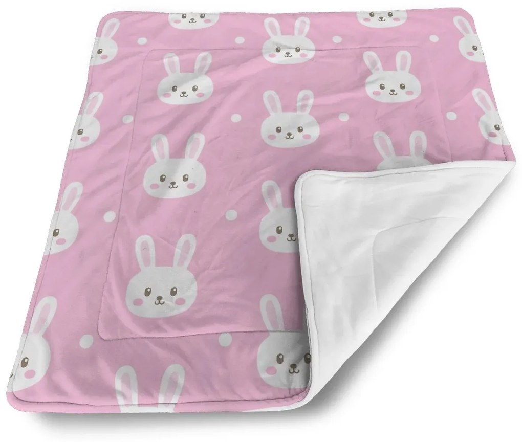 Sablio Deka pre bábätko Králičky - 80x100 cm