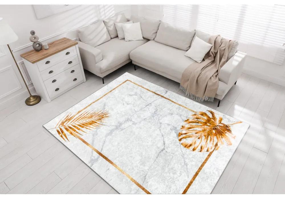 Kusový koberec Achila šedozlatý 160x220cm