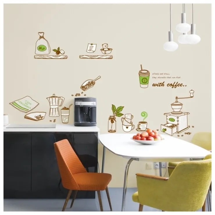 Samolepka Fanastick Coffee Grinder