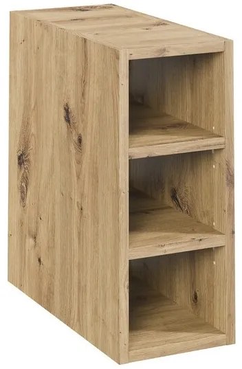 Kúpeľňová zostava Casad s doskou a skrinkami 140 cm biela/dub artisan