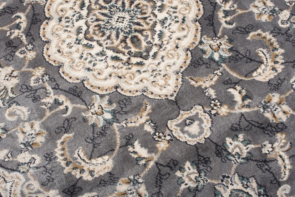 TA Koberec 6956A SIVÁ DUBAJSKÁ CHU Rozmer: 300x400 cm