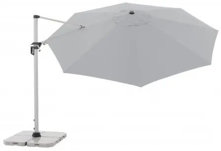 Doppler ACTIVE 370 cm - bočný záhradný slnečník s bočnou tyčou : Barvy slunečníků - 827