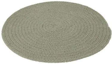Excellent Houseware Bavlnené prestieranie pod taniere, 38 cm Farba: Čierna