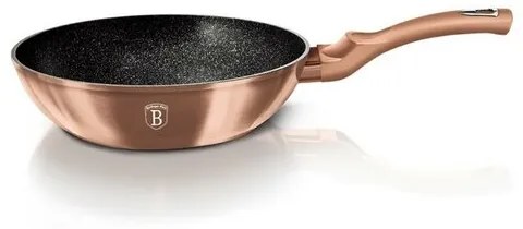 Berlinger Haus Wok panvica Rosegold Metallic Line, 28 cm