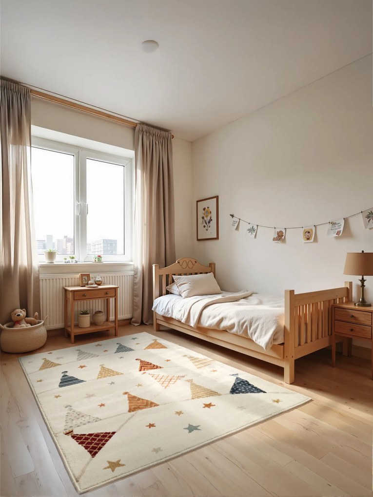 Detský koberček Adventures 106211 Cream Multicolor, 160x235, viacfarebná, detská izba, Hanse Home