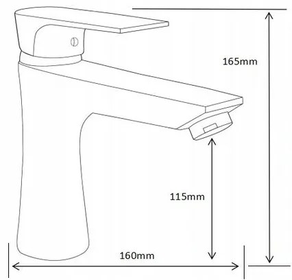 Mexen AXEL - vaňový set, vaňová a umývadlová batéria, čierna, 73830-70 + 73800-70 + NKC 70AD