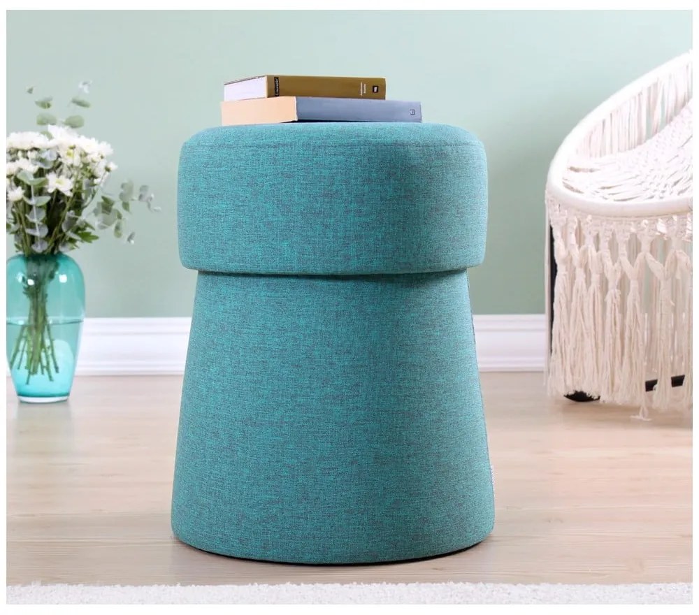 Modrý taburet Beans – Artie