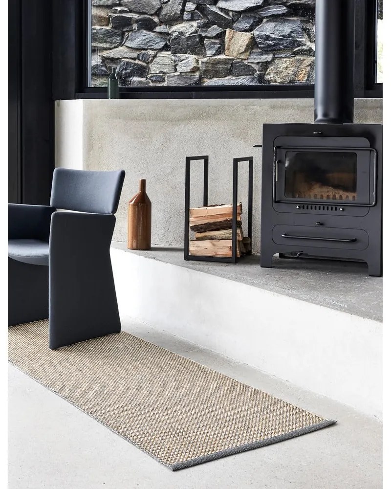 Béžový vnútorný a vonkajší koberec 60x125 cm Effi Granit – Pappelina