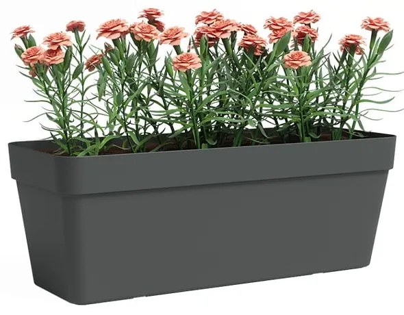 Samozavlažovací kvetináč z recyklovaného plastu 50 cm Capri – Artevasi