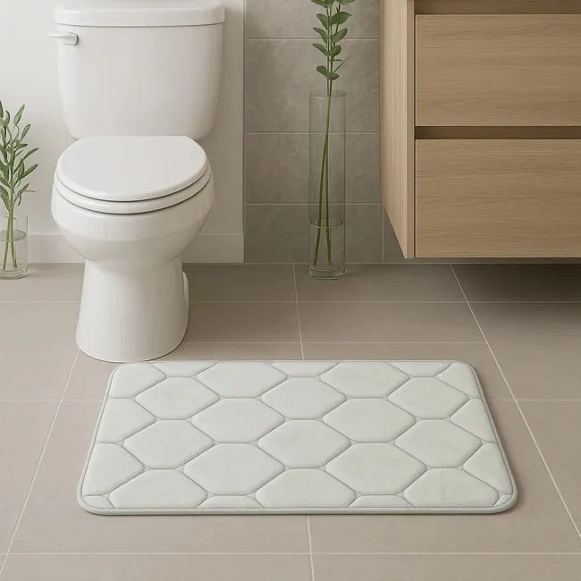 Kúpeľňová predložka sivá