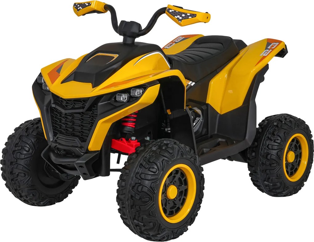 Ramiz Rýchle koleso Quad Vehicle Žltá