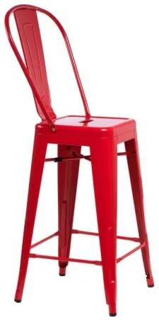 PARIS ARMS pultová stolička Červená