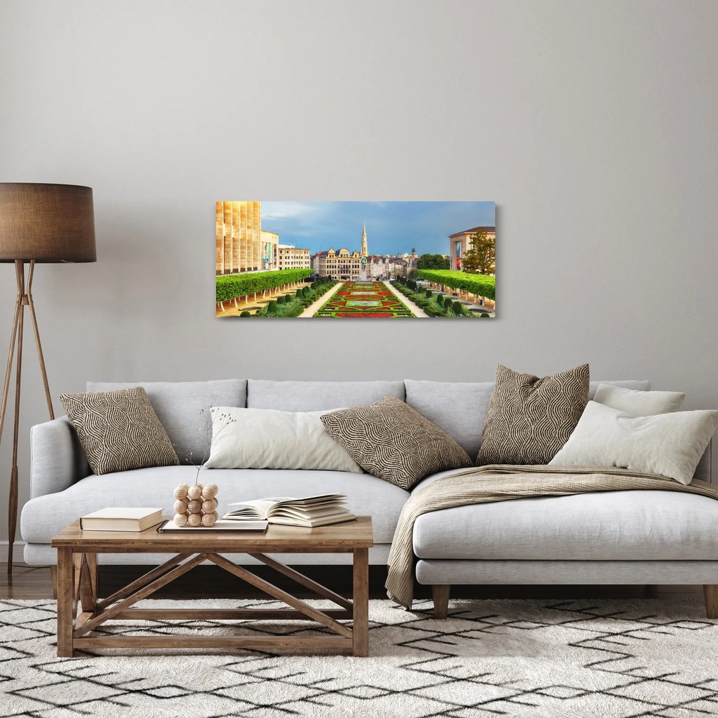 Obraz - Brusel (120x50 cm)