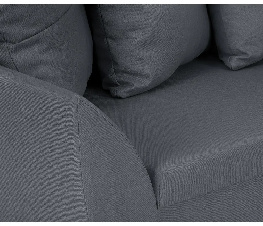 MEGA AKCE Rozkládací rohová sedací souprava ALEX Šedá