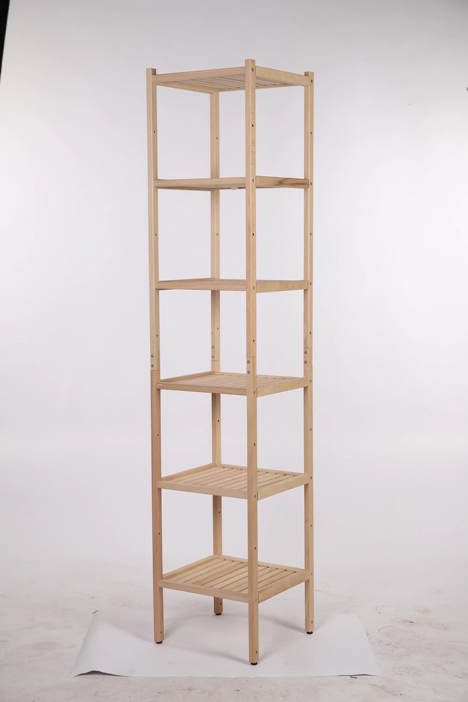 Bukový regál RLB 184x38x38