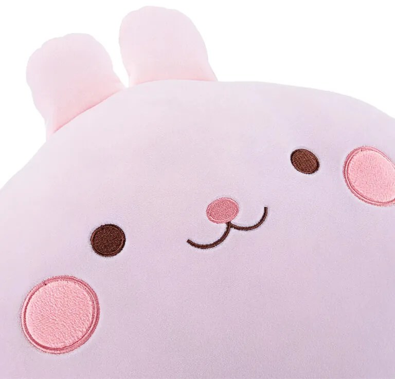 Detský tvarovateľný squish vankúšik ZAJAČIK 40 cm