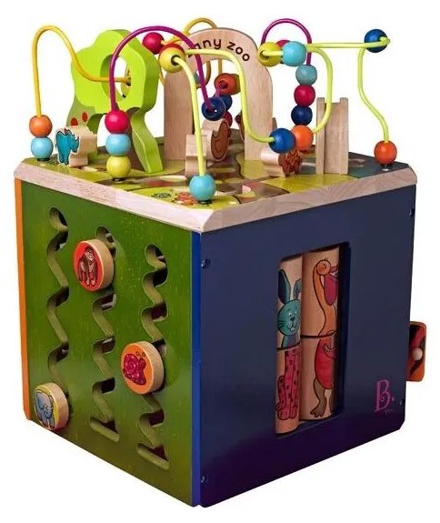 B-Toys B-Toys - Interaktívna kocka Zoo FBB0238