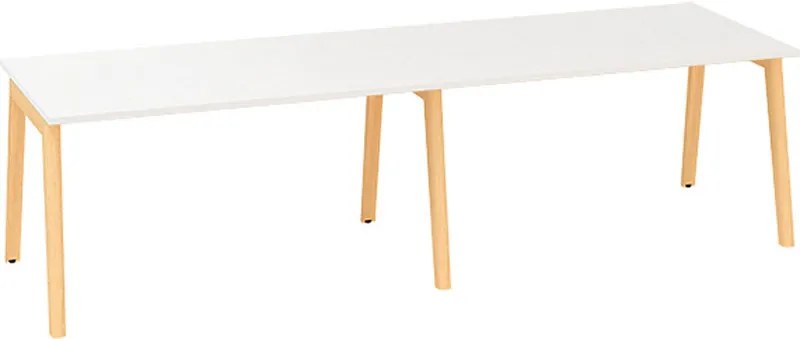 Konferenčný stôl ROOT, 2800 x 1000 mm, biela
