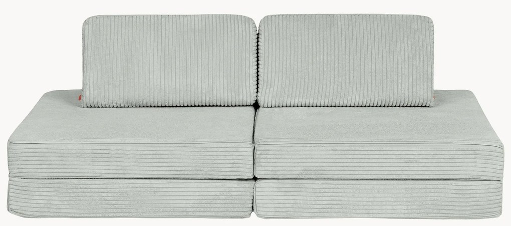 Detská ručne vyrobená modulárna pohovka na hranie Mila