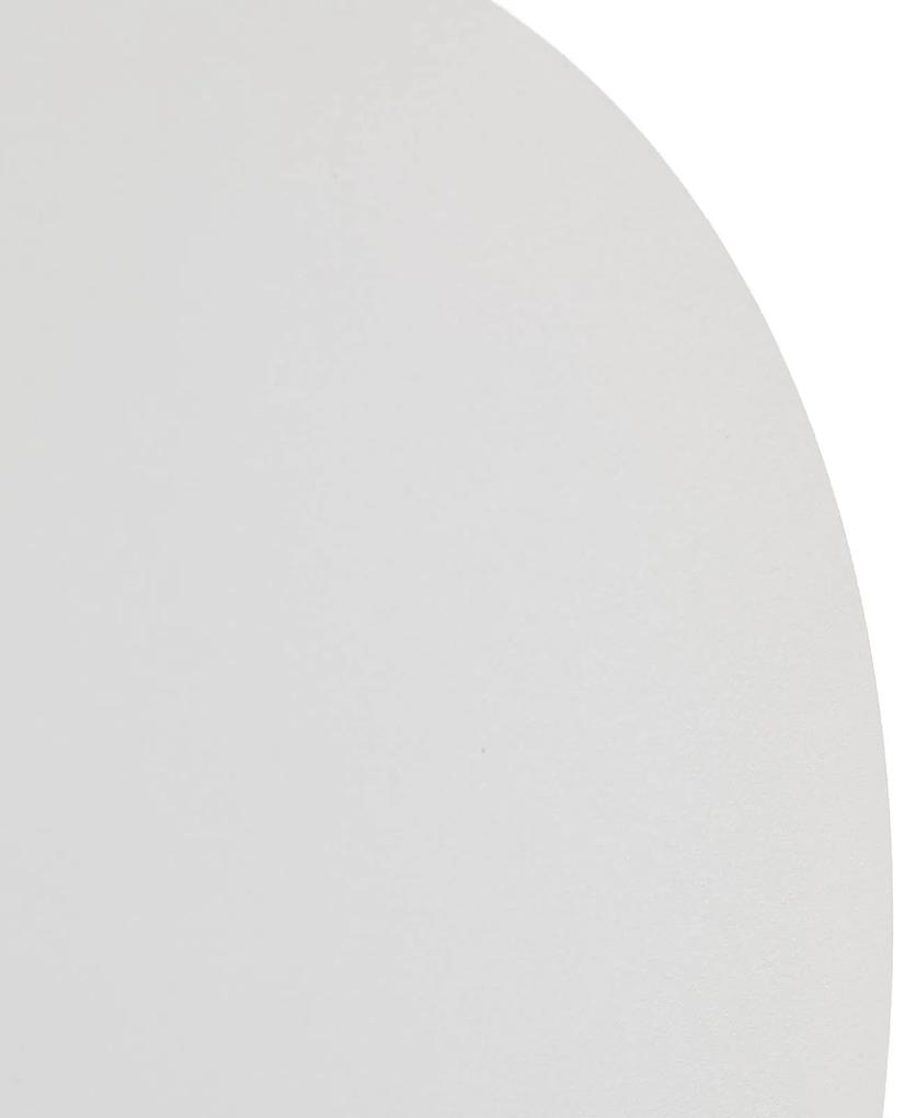 Escale Blade nástenné LED svetlo, biele, Ø 18 cm