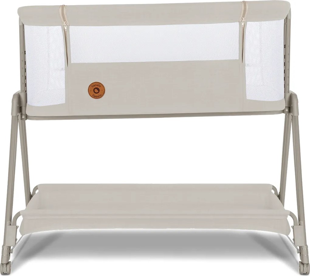 LIONELO Postieľka Luna 2v1 Beige Sand