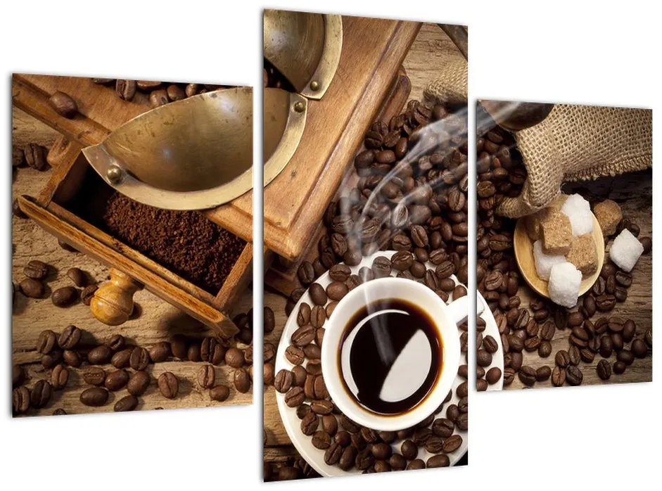 Kávové zrná - obraz