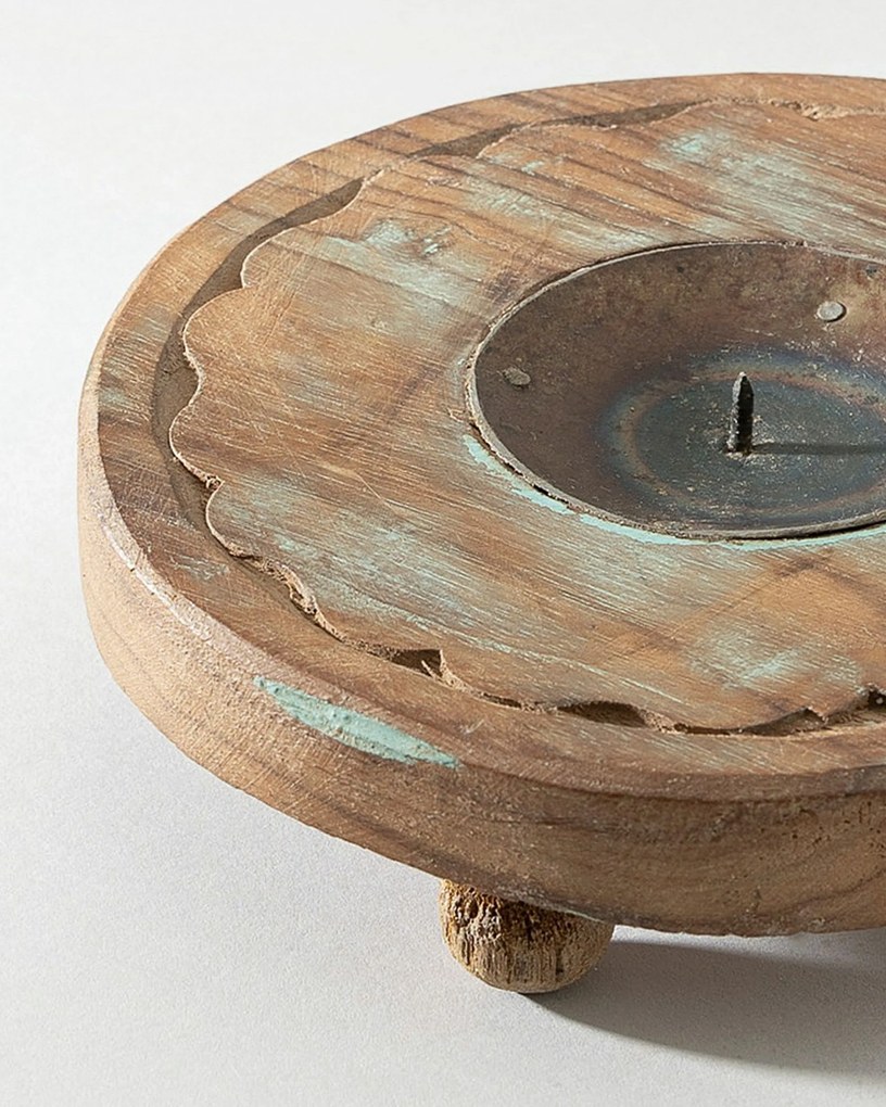 Sviečnik Rustic Flame 15 cm