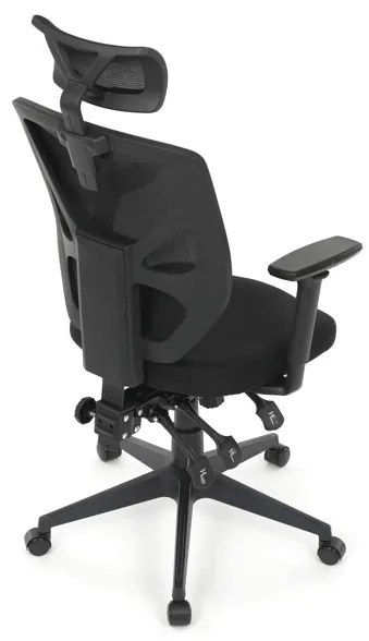 Autronic BONTEC Kancelárska stolička, asynchrónny mechanizmus, čierna, KA-Q8250 BK Farba: Čierna