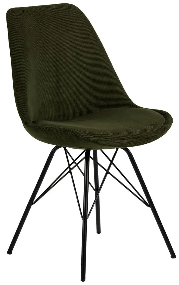 Tmavozelená jedálenská stolička Eris - Actona