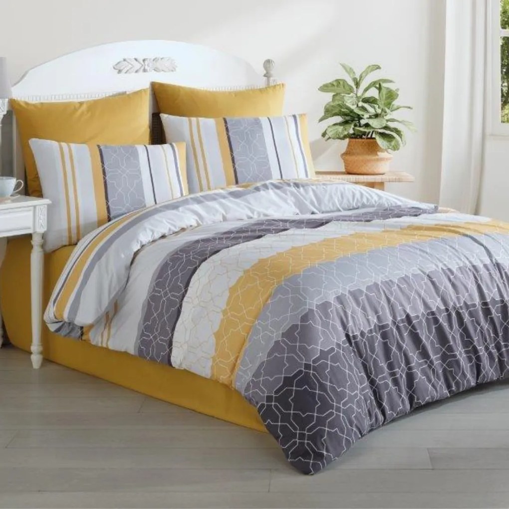 Obliečky bavlnené Jordan EMI: Francúzsky set1 200x220 + 2x (70x90)