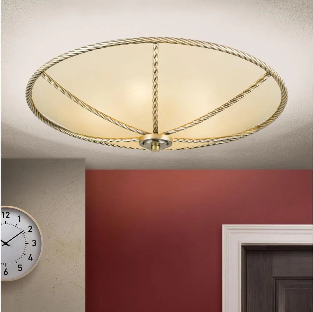 Orion DL 7-567/56 - Stropné svietidlo MAURO 5xE27/60W/230V pr. 56 cm bronz