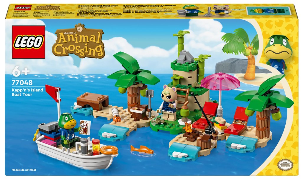 Lego®  Animal Crossing 77048 Kapp´n a plavba na ostrov  (100378722)