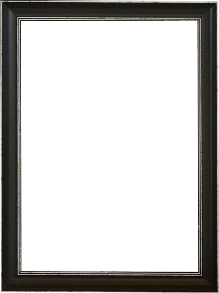 Bighome - Zrkadlo MONDE 80x60 cm - čierna