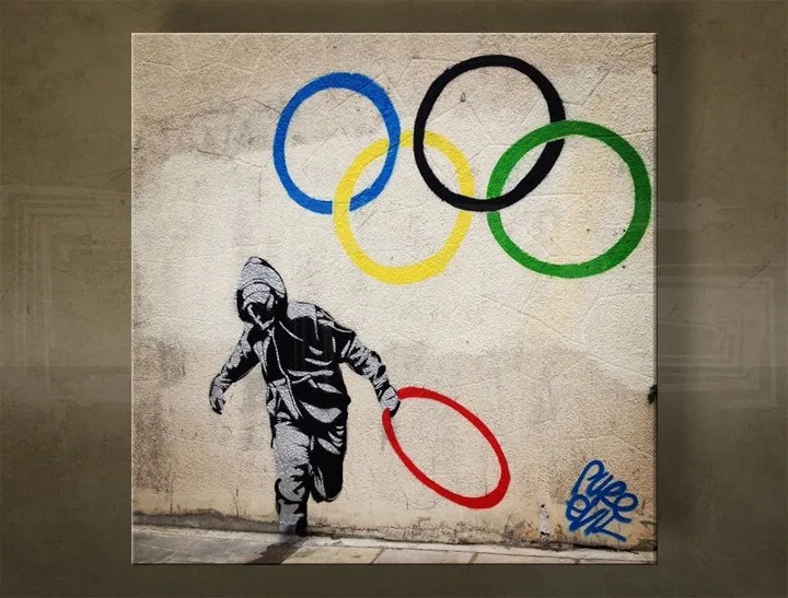 Obraz na plátne Street ART – Banksy