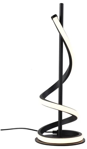 ONLI - LED Stolná lampa TWIST LED/12W/230V 4000K 40 cm čierna