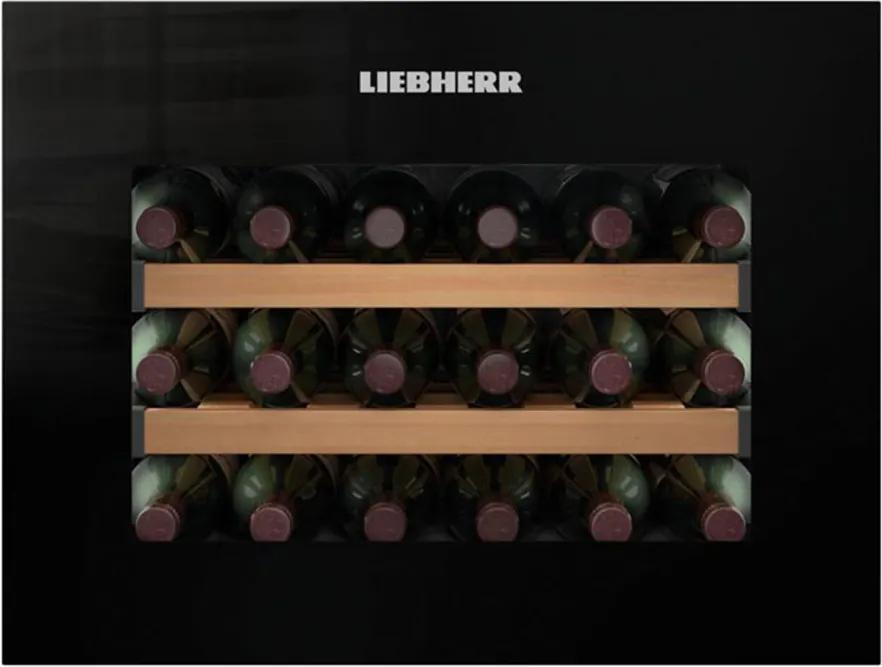 LIEBHERR WKEGB 582 + 5 ročná záruka zdarma, strieborná/čierna