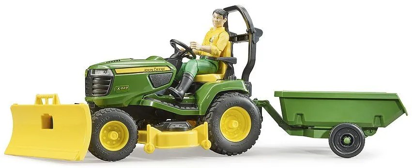Bruder 62104 Záhradný traktor John Deere s figúrkou