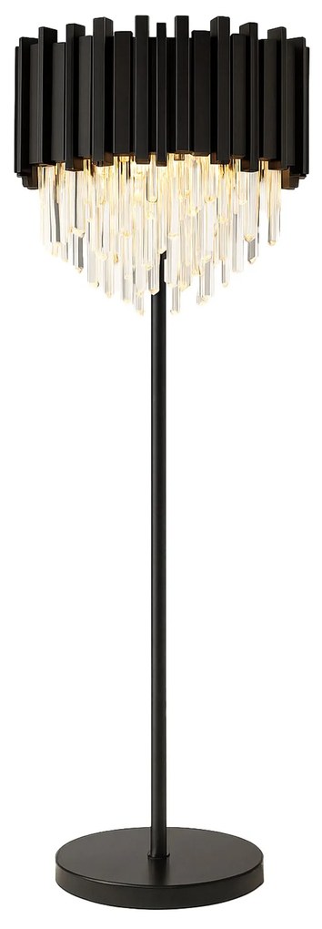 Toolight Toolight, podlahová lampa na postavenie 3xE14 APP1715-3F, čierna, OSW-04337