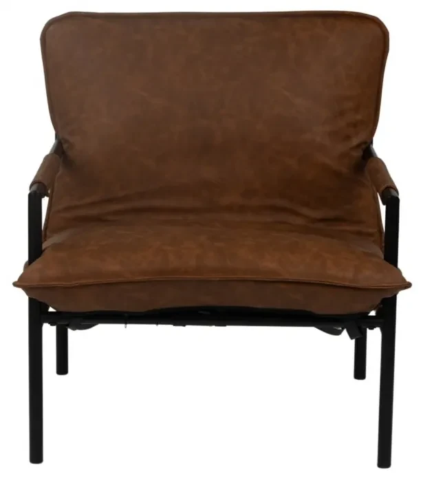 BRICK ČALÚNENÉ LOUNGE KRESLO brown