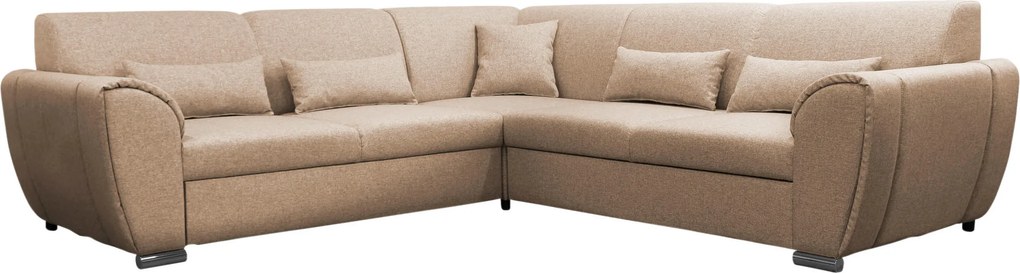 XXXLutz ROHOVÁ SEDAČKA, textil, béžová Livetastic - Sedačky - 001574004201