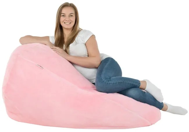 Sedací vak SAKO Yeti ružový