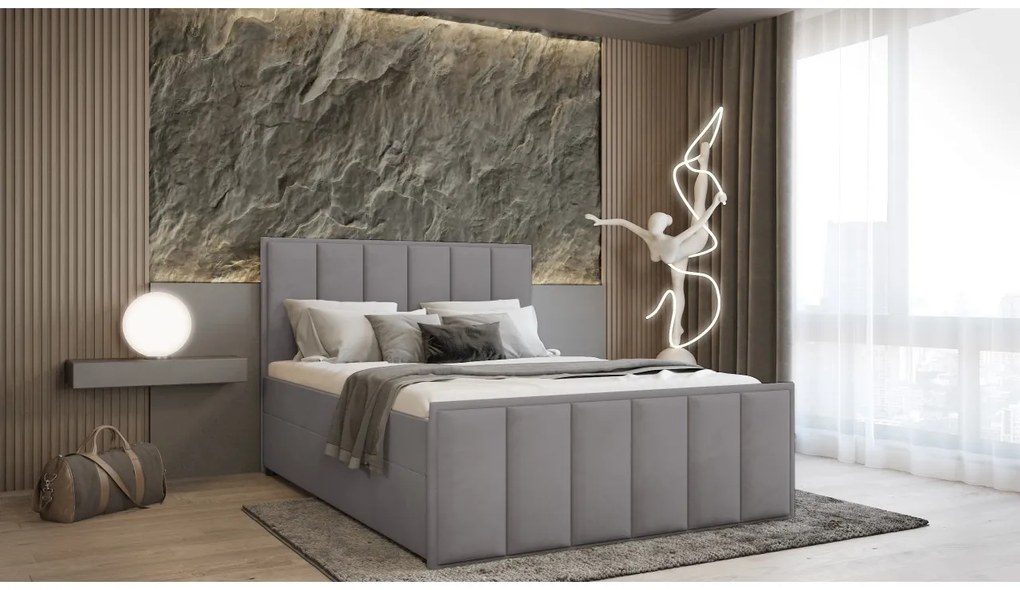 ČALÚNENÁ POSTEĽ S MATRACOM AMANDA 180X200