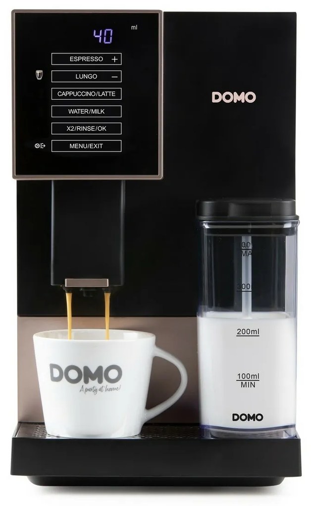 DOMO DO743K automatický espresso kávovar