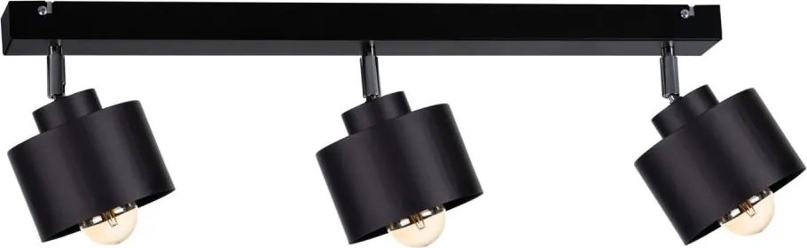 Bodové svietidlo SIMPLY BLACK 3xE27/60W/230V
