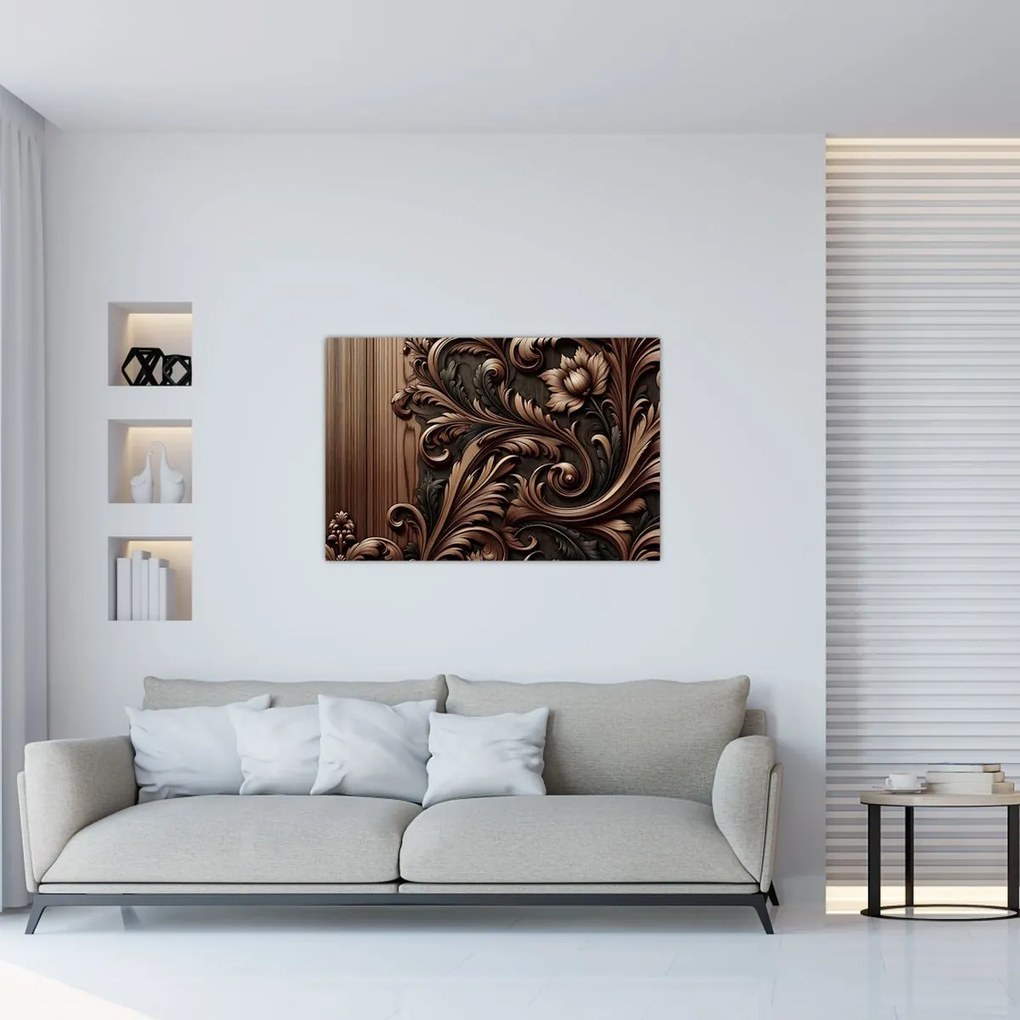 Obraz - Vzor z dreva (90x60 cm)