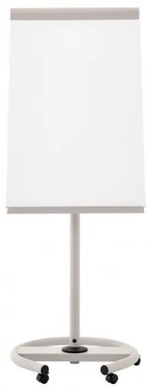 Flipchart Magnetoplan De Luxe 68 x 97 cm, mobilný, sivá / biela
