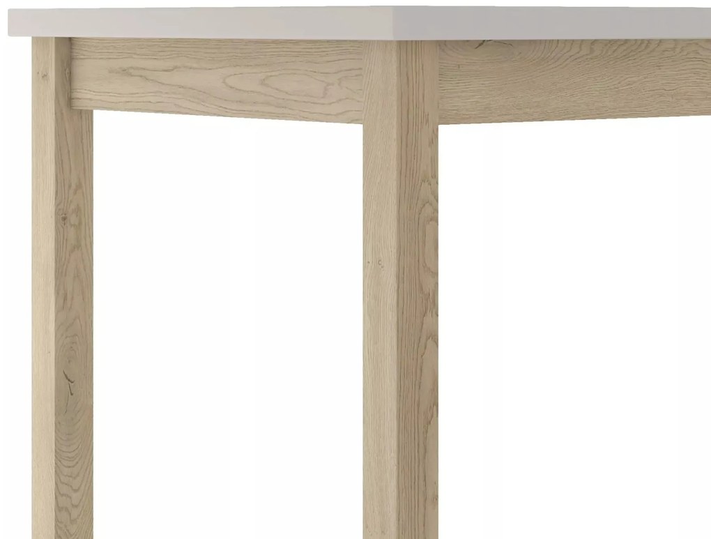 Jedálenský stôl Adam 80 cm kašmír/dub cremona torro