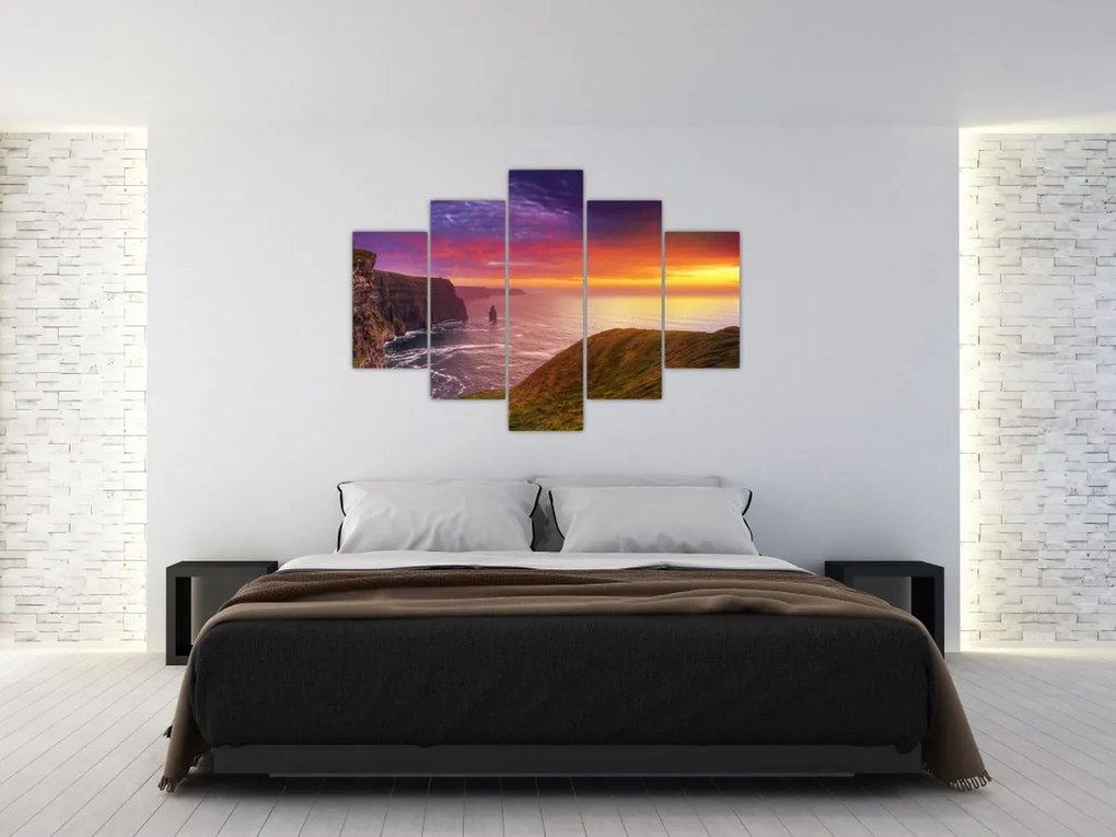 Obraz - Moherské útesy (150x105 cm)